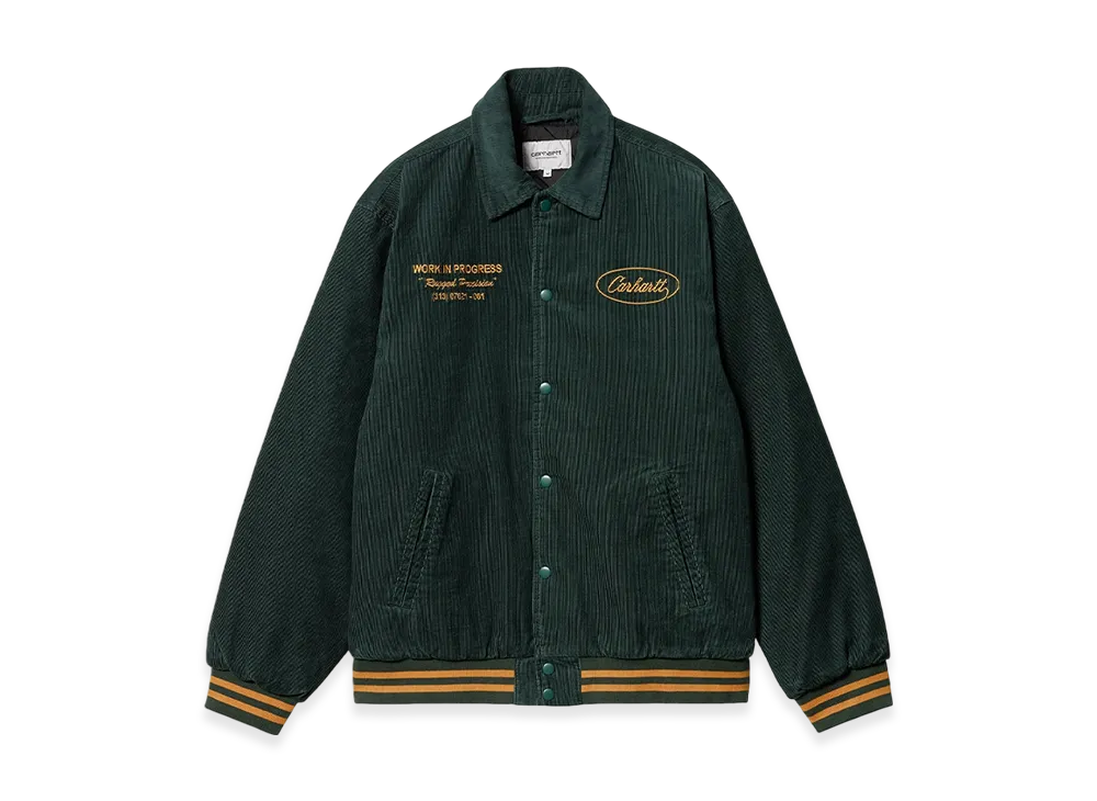 Carhartt WIP Rugged Letterman Jacket "Discovery Green"