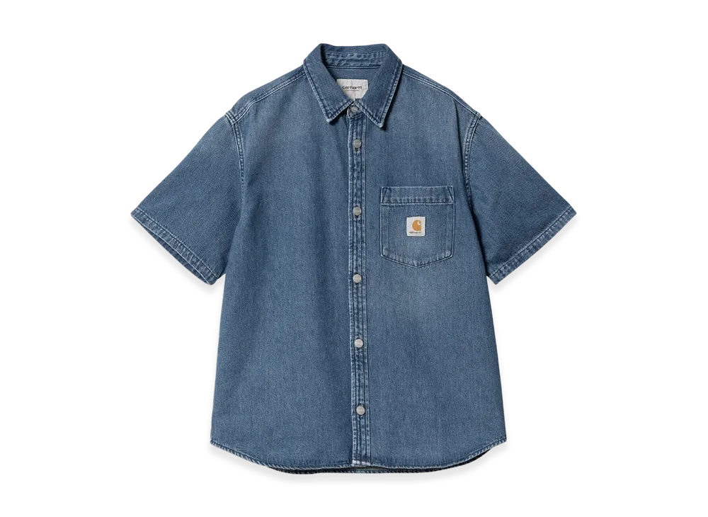 Carhartt WIP S/S Ody Denim Shirt "Blue"