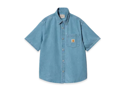 Carhartt WIP S/S Ody Denim Shirt "Blue Stone Bleached"