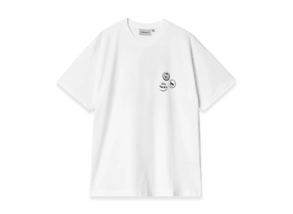 Carhartt WIP S/S Pins T-Shirt "White/Black"