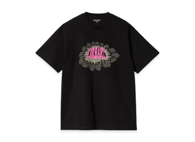 Carhartt WIP S/S Pixel Flower T-Shirt "Black"