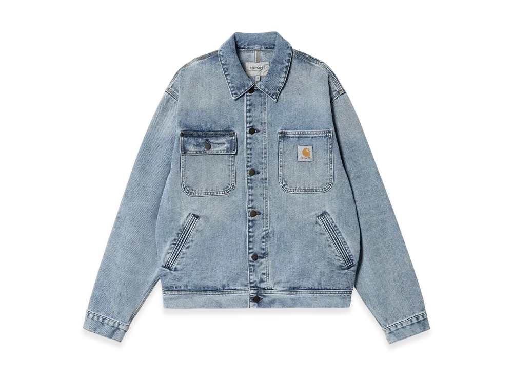 Carhartt WIP Saledo Jacket "Blue Light Used Wash"