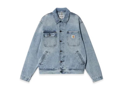 Carhartt WIP Saledo Jacket "Blue Light Used Wash"