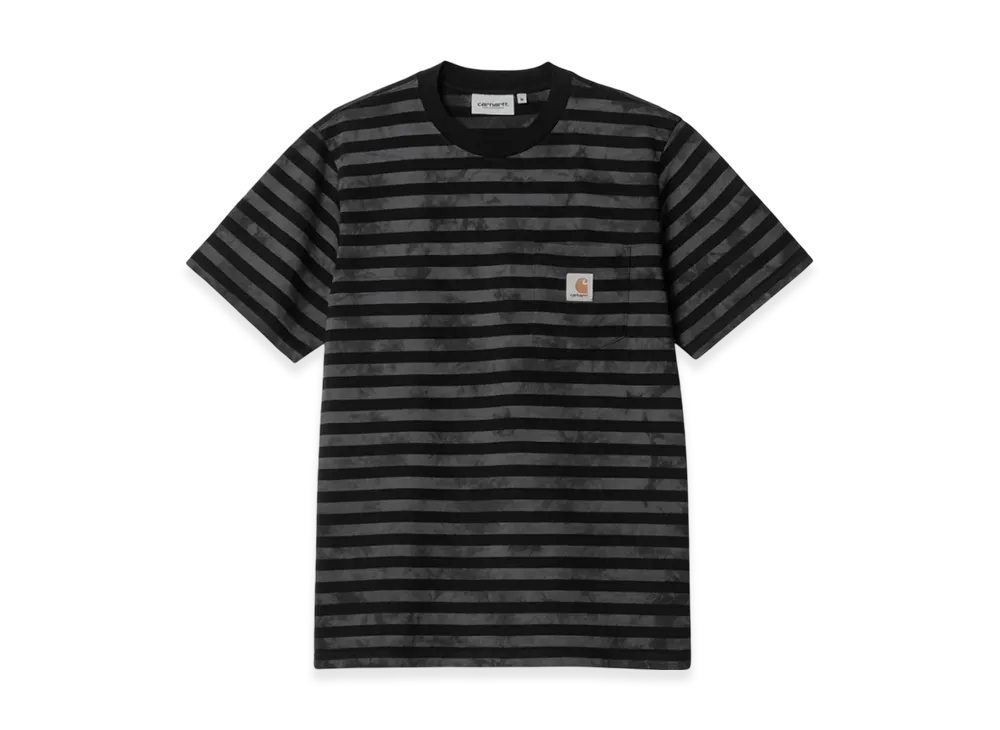 Carhartt WIP Scotty Stripe Chromo Pocket T-Shirt "Black Chromo"