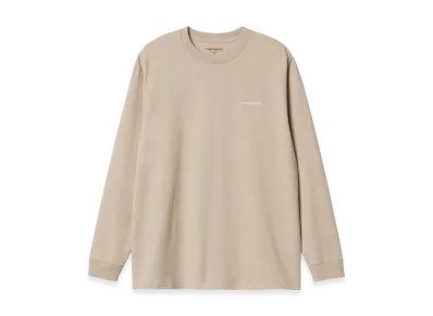 Carhartt WIP Script Embroidery Long Sleeve T-Shirt "Wall"