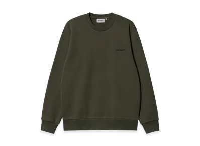 Carhartt WIP Script Embroidery Sweatshirt "Cypress"