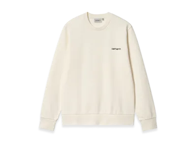 Carhartt WIP Script Embroidery Sweatshirt "Wax"