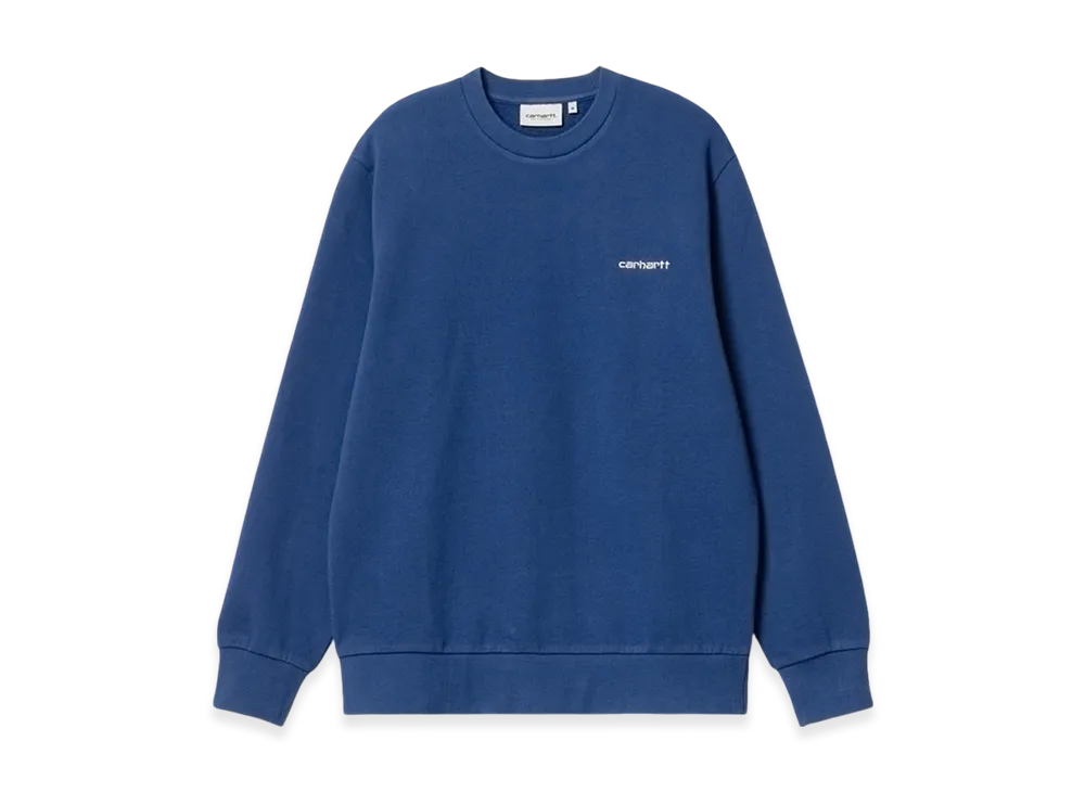 Carhartt WIP Script Embroidery Sweatshirt "Elder"