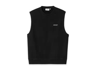 Carhartt WIP Script Vest Sweatshirt "Black"
