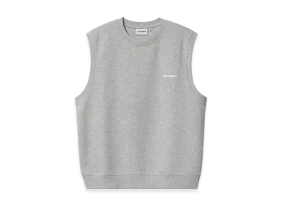 Carhartt WIP Script Vest Sweatshirt "Grey Heather"