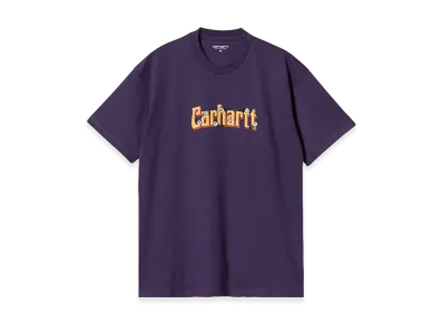 Carhartt WIP Spin Script T-Shirt "Cassis"