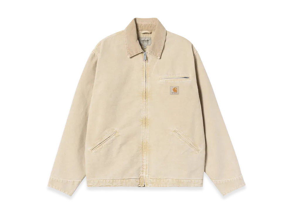 Carhartt WIP OG Detroit Jacket "Dusty H Brown/Dusty H Brown(Chalk Wash)"