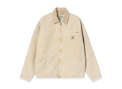 Carhartt WIP OG Detroit Jacket "Dusty H Brown/Dusty H Brown(Chalk Wash)"