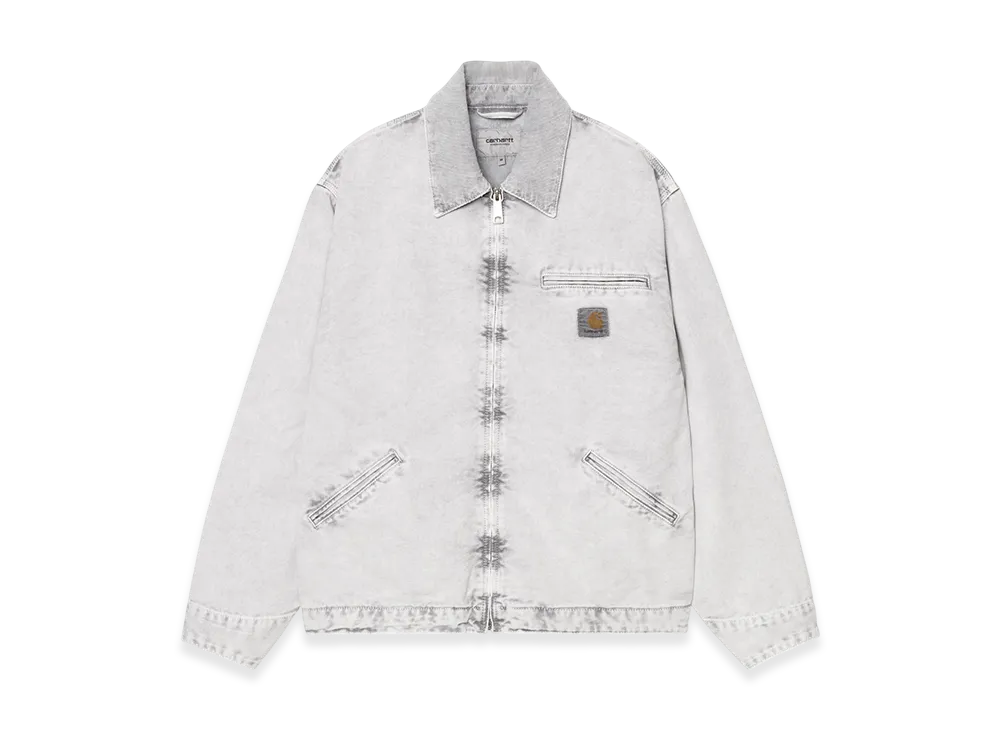 Carhartt WIP OG Detroit Jacket "Black/Black(Chalk Wash)"