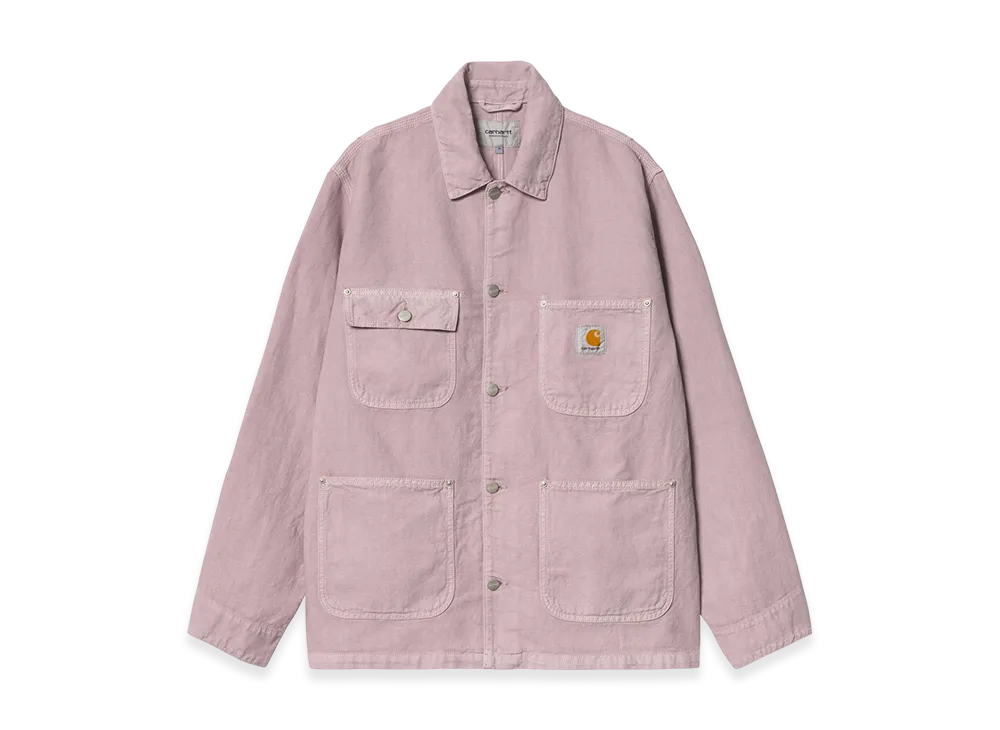 Carhartt WIP Walter Chore Coat "Pink Fog(Garment Dyed)"