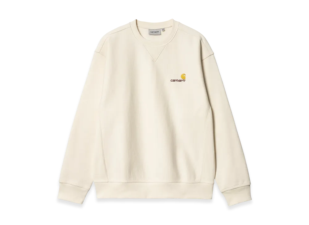 Carhartt WIP American Script Sweat "Natural"