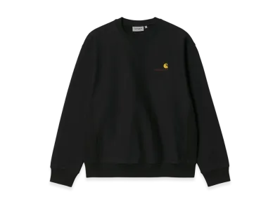 Carhartt WIP American Script Sweat "Black"
