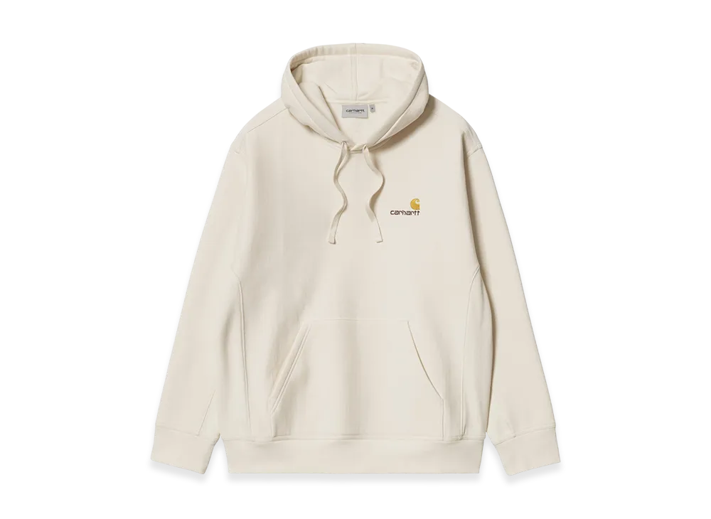 Carhartt WIP Hooded American Script Sweat "Natural"