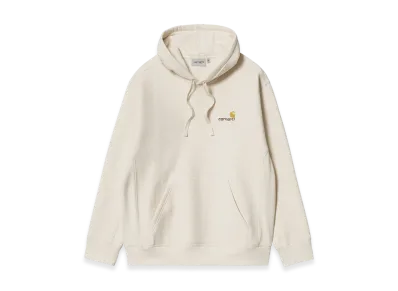 Carhartt WIP Hooded American Script Sweat "Natural"