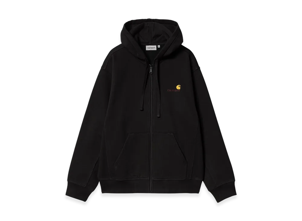 Carhartt WIP Hooded American Script Jacket "Black"