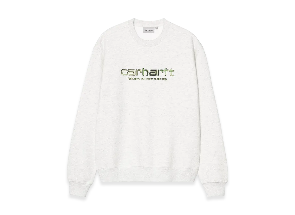 Carhartt WIP Solar Chrome Sweat "Ash Heather"