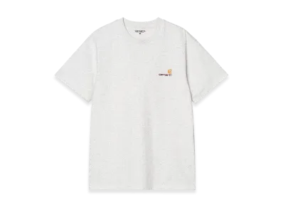 Carhartt WIP S/S American Script T-Shirt "Ash Heather"