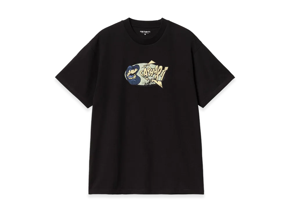 Carhartt WIP S/S Louder T-Shirt "Black(Heavy Enzyme Wash)"