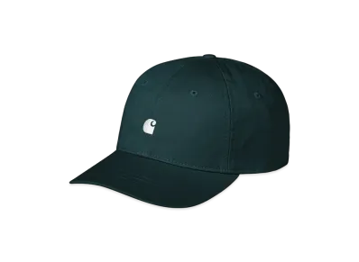 Carhartt WIP Madison Logo Cap "Deep Lagoon/White"