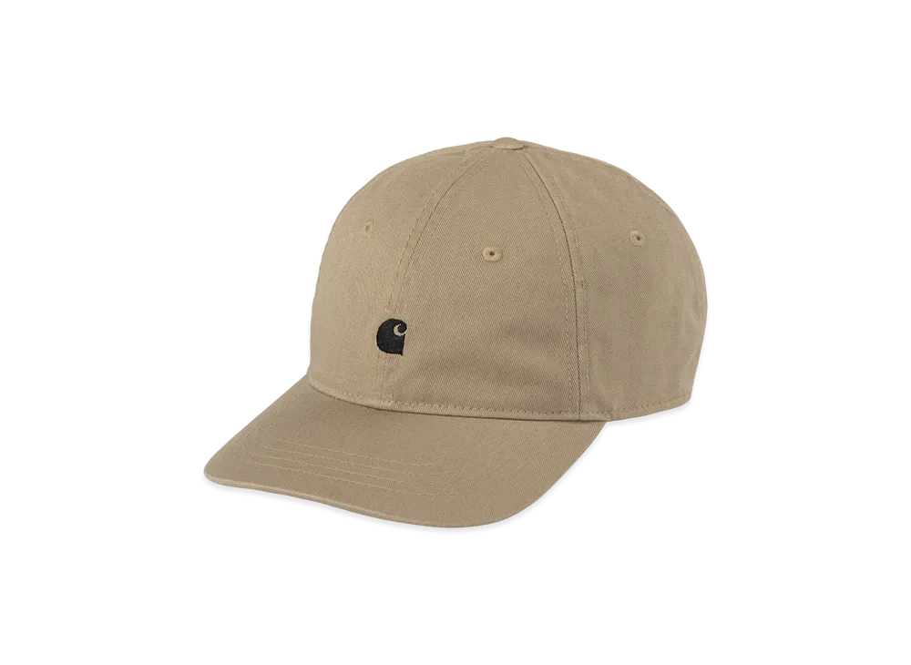 Carhartt WIP Madison Logo Cap "Leather/Black"