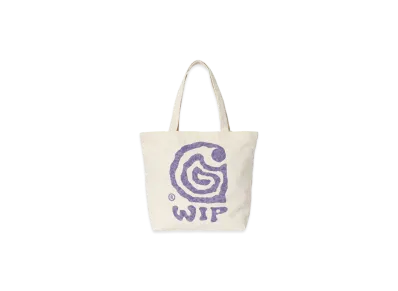 Carhartt WIP Canvas Graphic Tote "Helix Print Natural"
