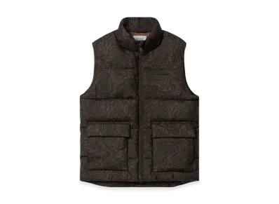 Carhartt WIP Springfield Vest "Buckeye/Black Paisley Print"
