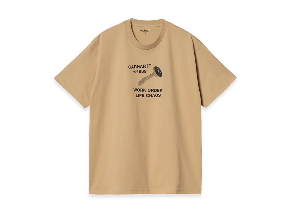 Carhartt WIP Strange Screw T-Shirt "Dusty Hamilton Brown"