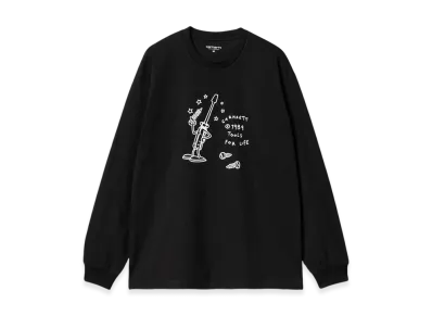 Carhartt WIP Tools For Life Long Sleeve T-Shirt "Black"