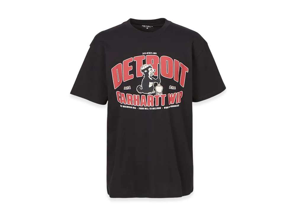 Carhartt WIP Underground Short Sleeve T-Shirt "Black"