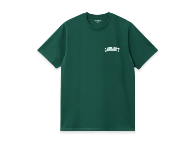 Carhartt WIP University Script T-Shirt "Chervil/White"