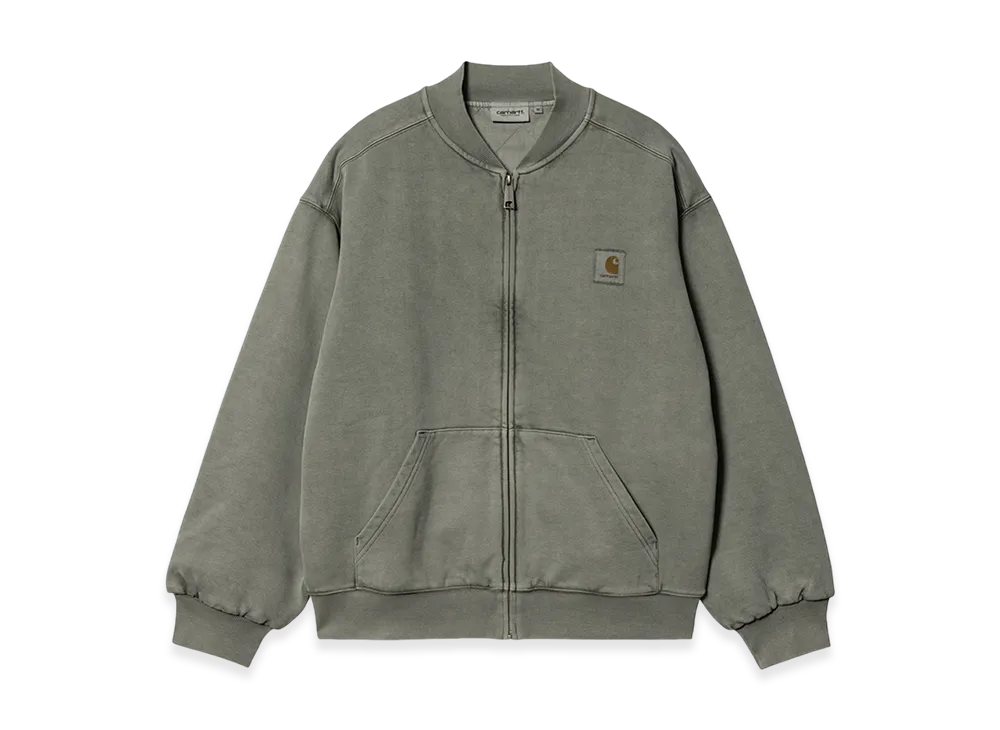 Carhartt WIP Vista Sweat Bomber "Smoke Green"