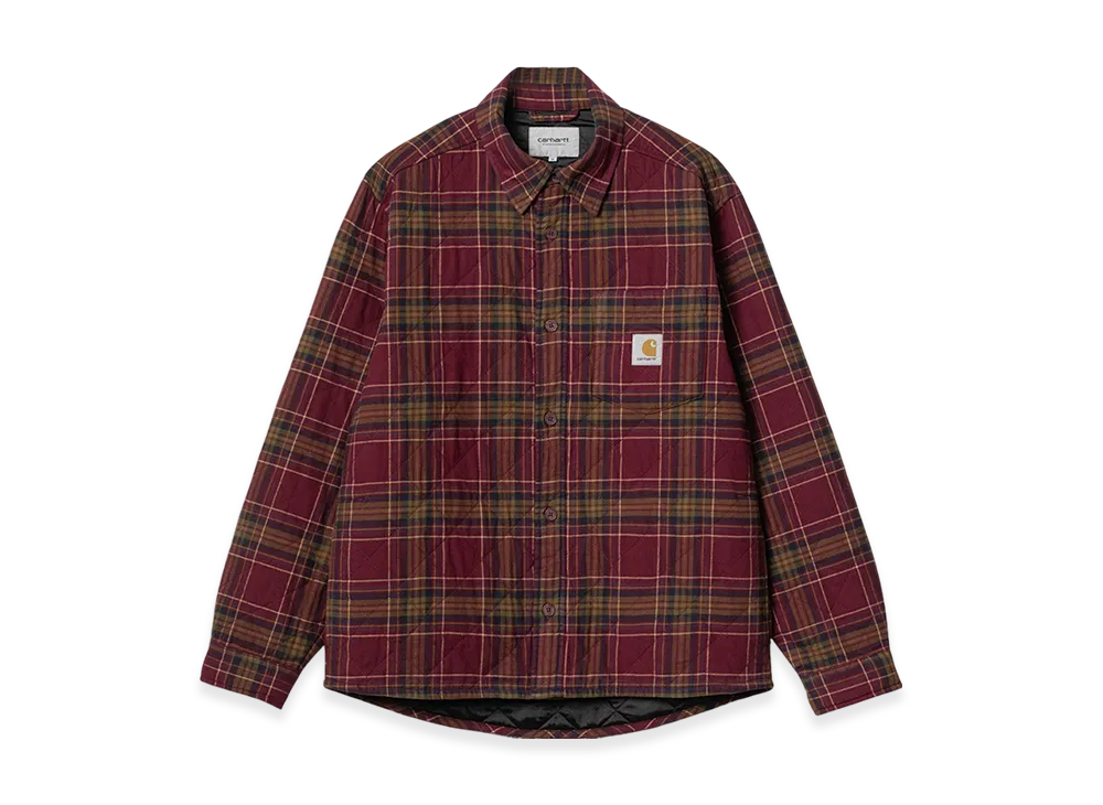 Carhartt WIP Wiles Check Shirt Jacket "Amarone"