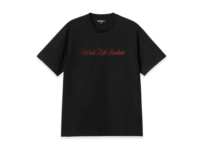 Carhartt WIP Work Life Ballads T-Shirt "Black"