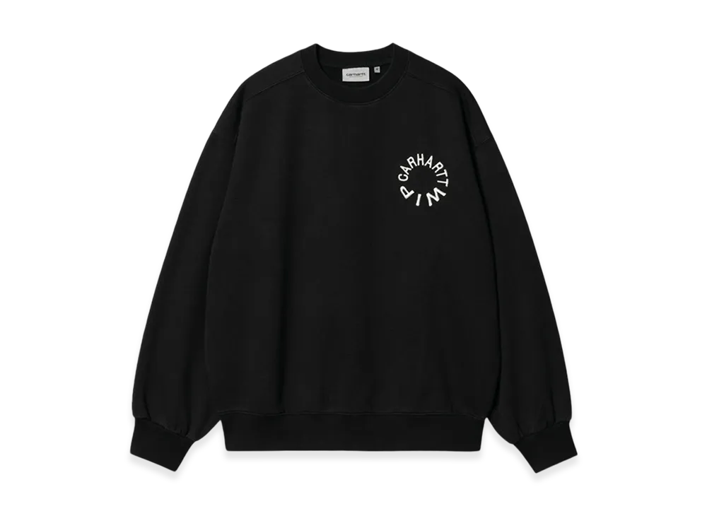 Carhartt WIP Work Varsity Sweatshirt "Black"