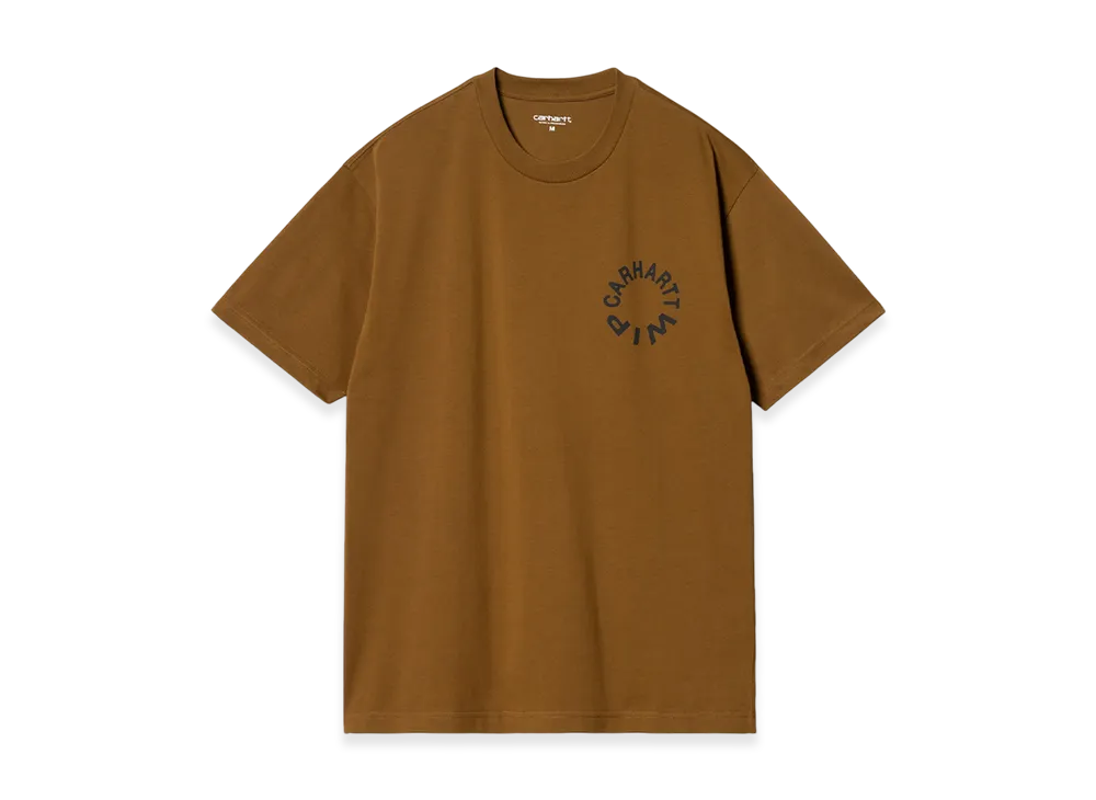 Carhartt WIP Work Varsity T-Shirt "Deep Hamilton Brown"
