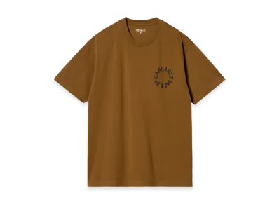 Carhartt WIP Work Varsity T-Shirt "Deep Hamilton Brown"