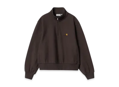 Carhartt WIP Women's American Script High Neck Sweatshirt "Buckeye"