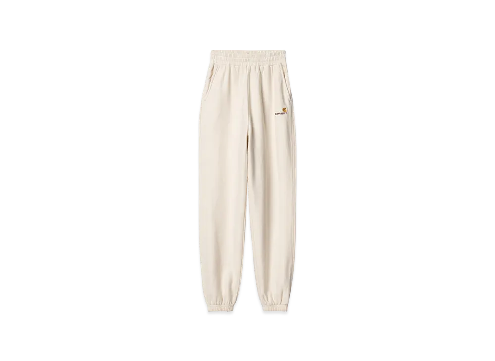 Carhartt WIP Women's American Script Sweat Pants "Natural"