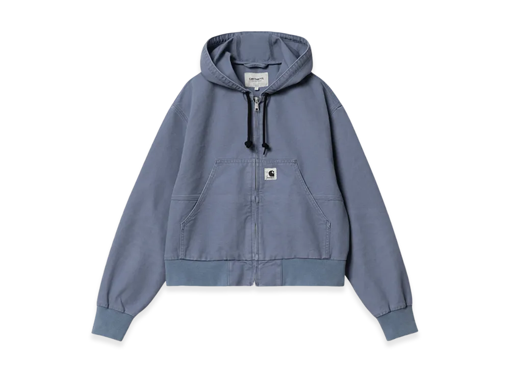 Carhartt WIP Women's Amherst Jacket "Bay Blue Aged Canvas"