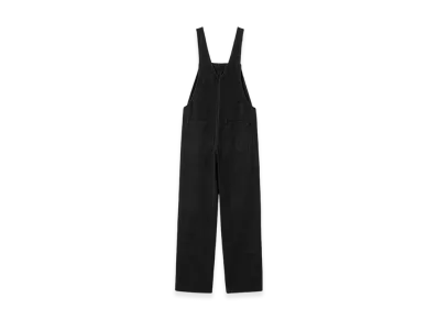 Carhartt WIP Women's Bib Double Knee Overall "Black Stone Washed"