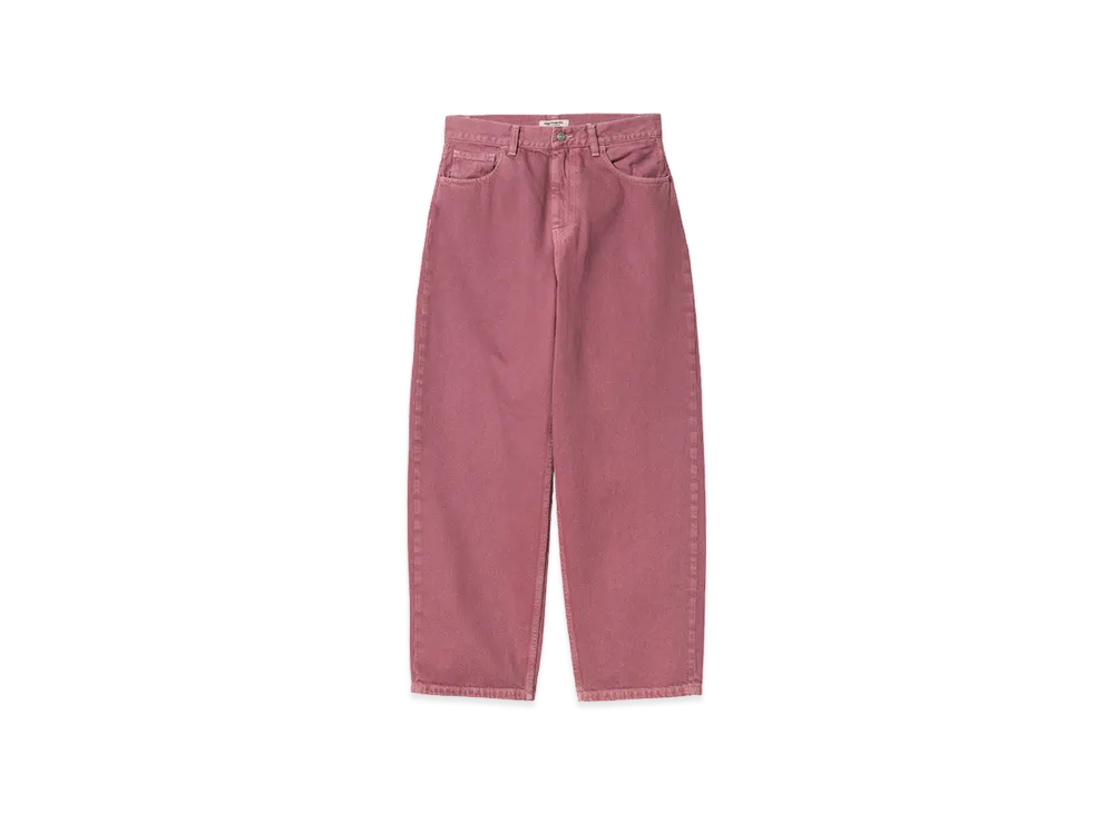 Carhartt WIP Women's Brandon Pants Dusty Fuchsia Stone Dyed "Dusty Fuchsia Stone Dyed"