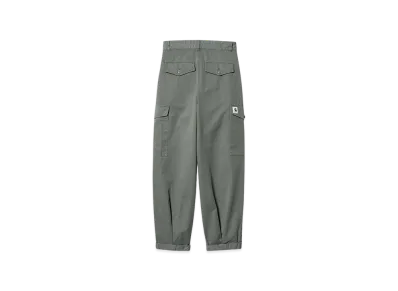Carhartt WIP Women's Collins Pants "Smoke Green Garment Dyed"