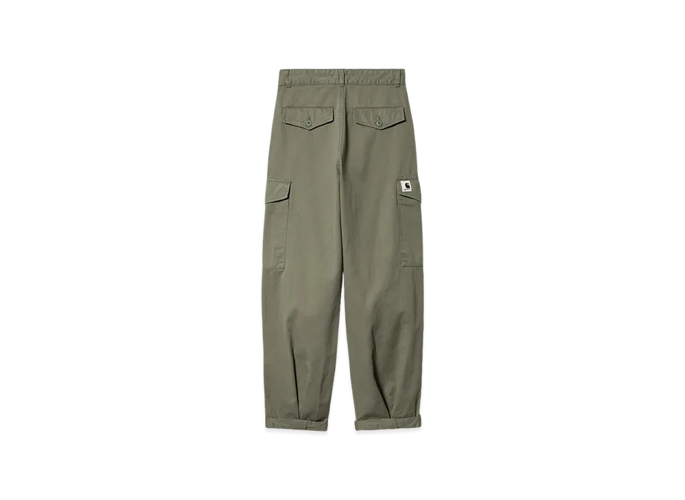 Carhartt WIP Women's Collins Pants "Dollar Green Garment Dyed"