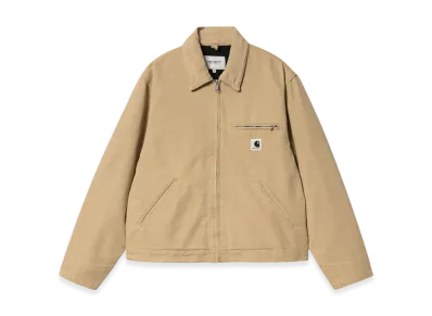 Carhartt WIP Women's Dearborn Canvas OG Detroit Jacket "Bourbon/Bourbon Aged Canvas"