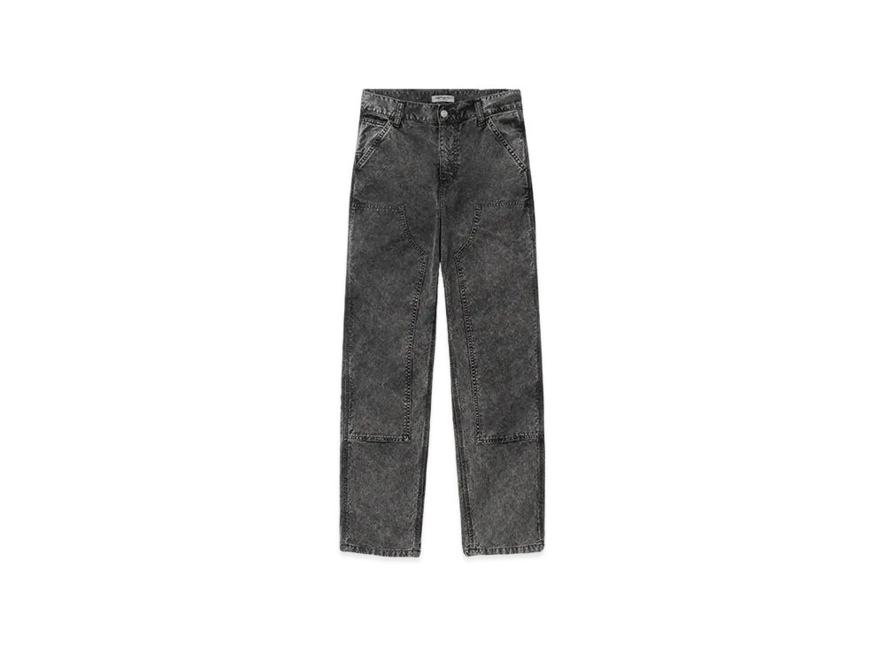 Carhartt WIP Women's Double Knee Pants "Black Worn Washed"